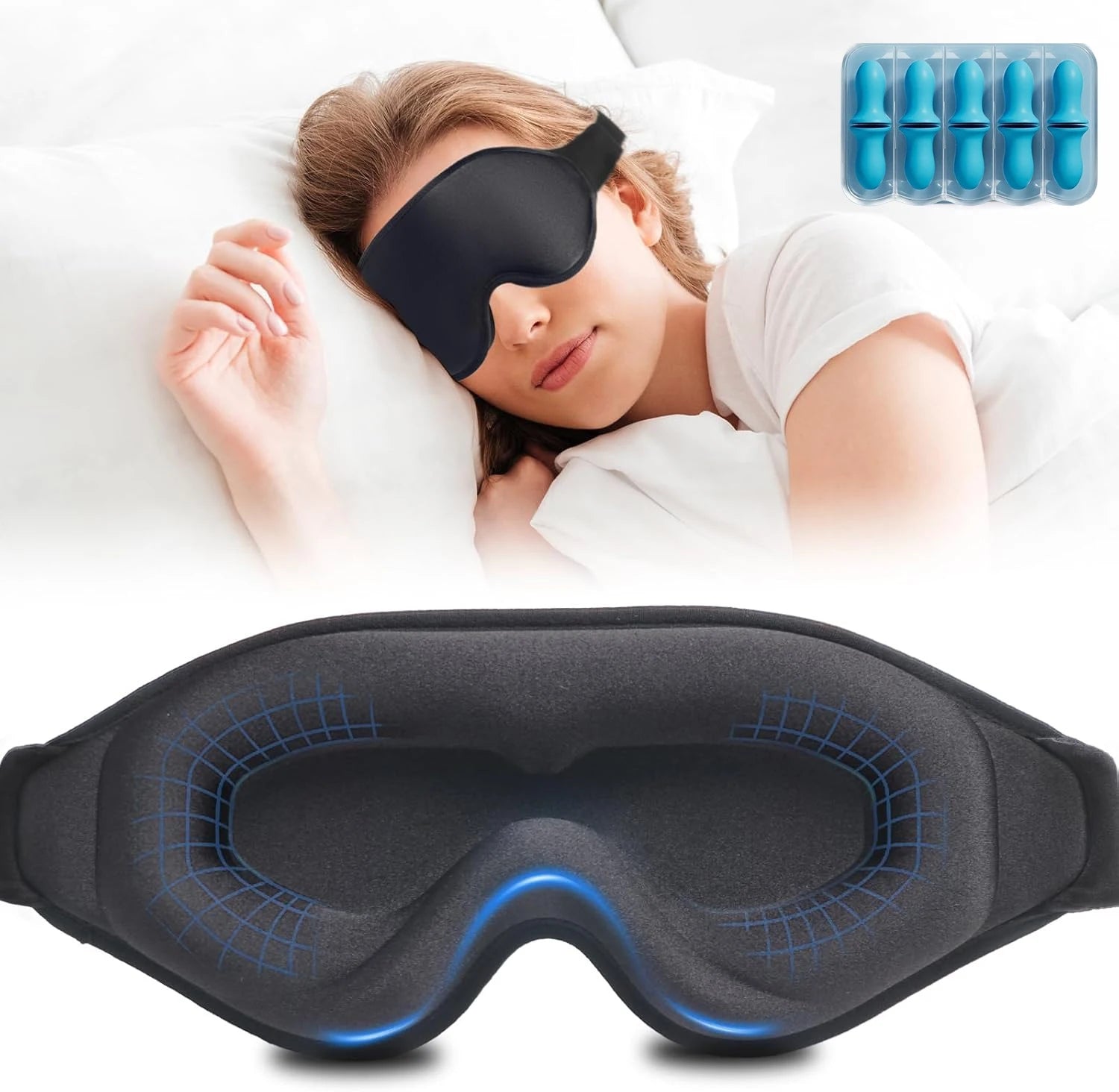 BlvckOut™ – Memory Foam EyeMask