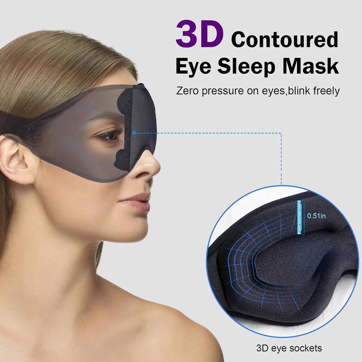 BlvckOut™ – Memory Foam EyeMask