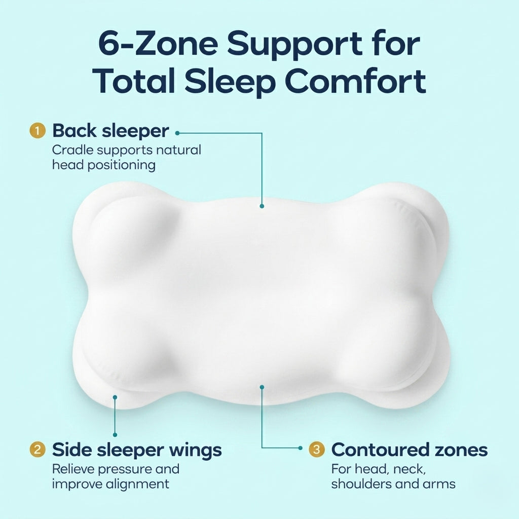 OrthoCloud™ – Original Orthopaedic Cloud Pillow ☁️