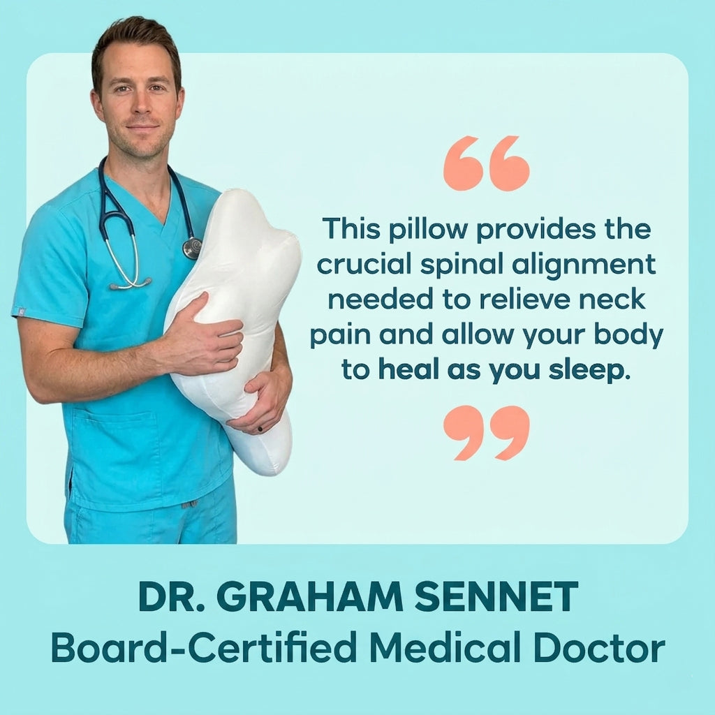 OrthoCloud™ – Original Orthopaedic Cloud Pillow ☁️